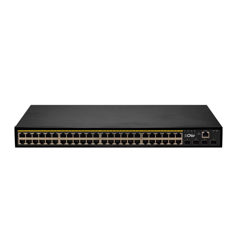 CGS-48x4MSFP 48 Port Gigabit 4x10G SFP L3 Yönetilebilir PoE Switch (450W)